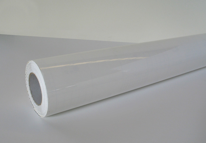 供应水性亮白背胶pvc