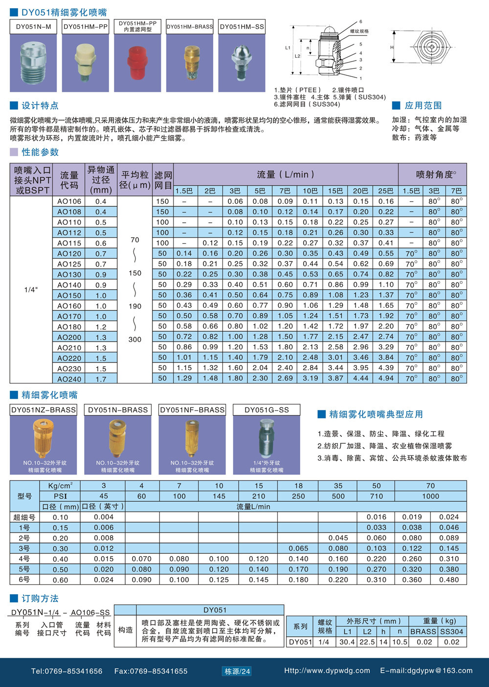 养殖场雾化加湿降温喷雾喷头 湿降温喷雾喷头 喷雾喷头