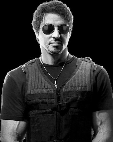 敢死队2 男主角 史泰龙 同款匕首吊坠 项链 十字架