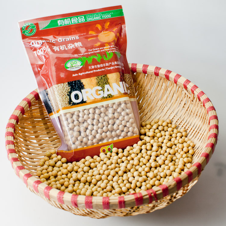 aojing/傲景 有机黄豆 300/袋 (真空包装) 黄豆 精品