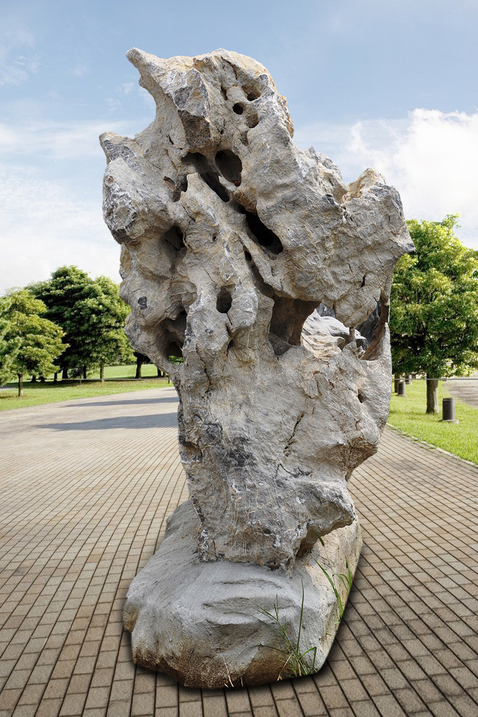 石头部落 景观石园林石观赏石刻字石太湖石假山石风水石奇石g0039图片