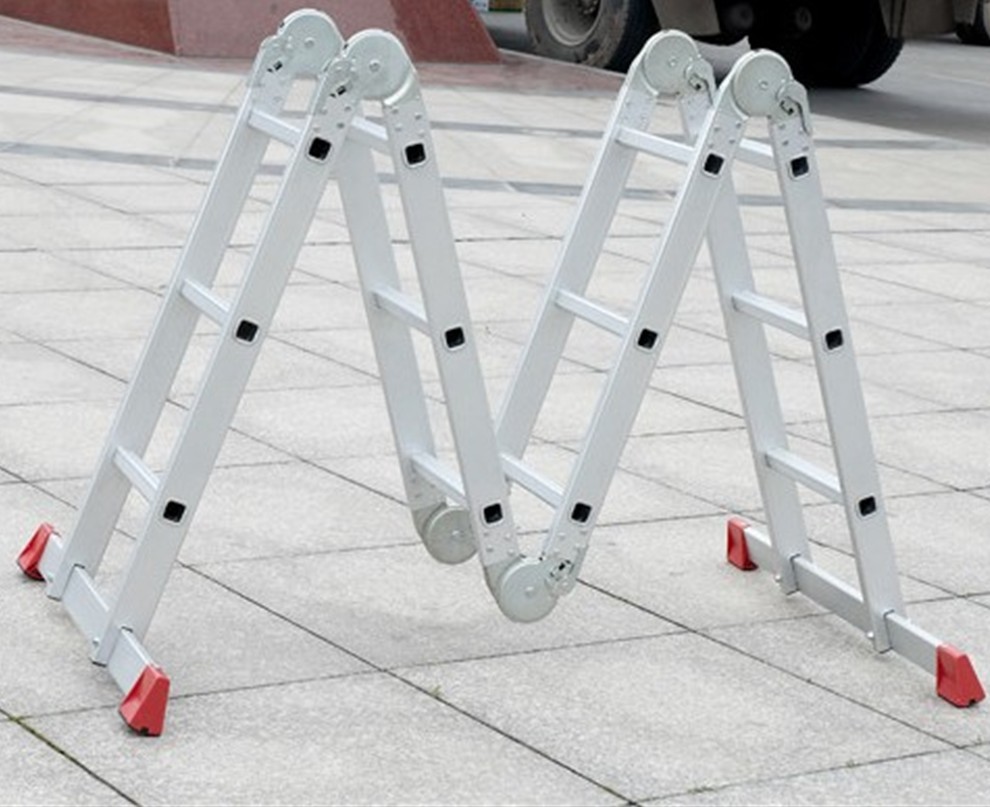 厂家直销加厚铝合金多功能折叠