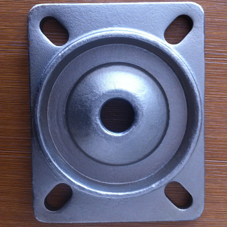 长期供应加工万向轮座拖车零件锻件