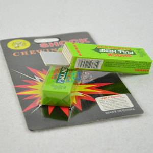 愚人节 万圣节 酒吧舞会道具搞笑整人整蛊玩具新奇电人口香糖批发