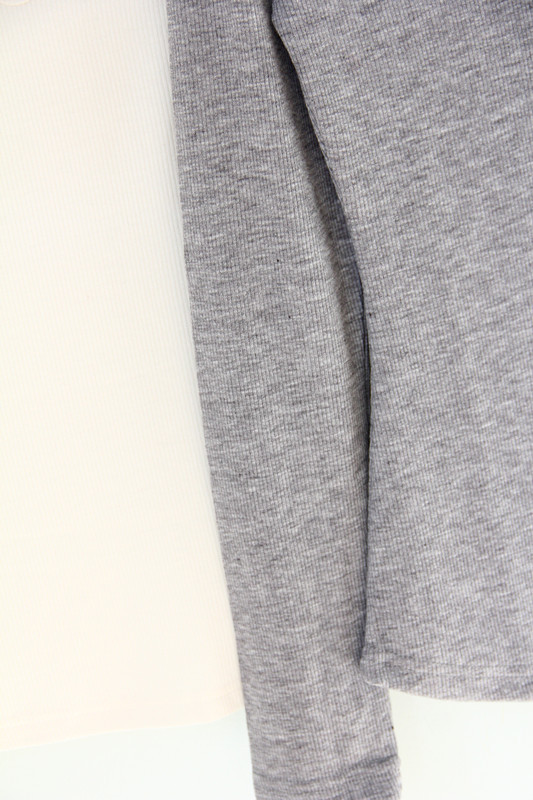 经典百搭必备单品 修身显瘦螺纹棉v领t恤 t恤 打底衫 多.