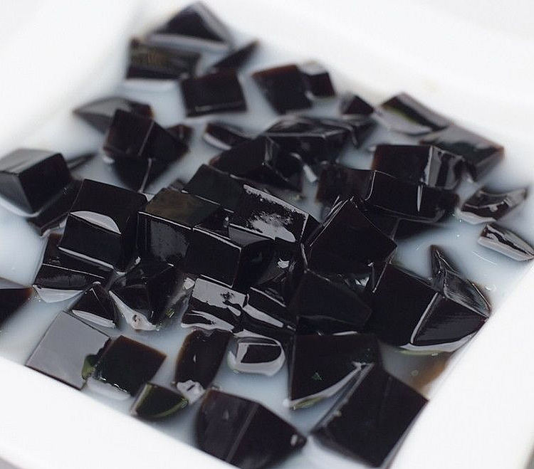 正宗广西宇峰黑凉粉烧仙草批发500g