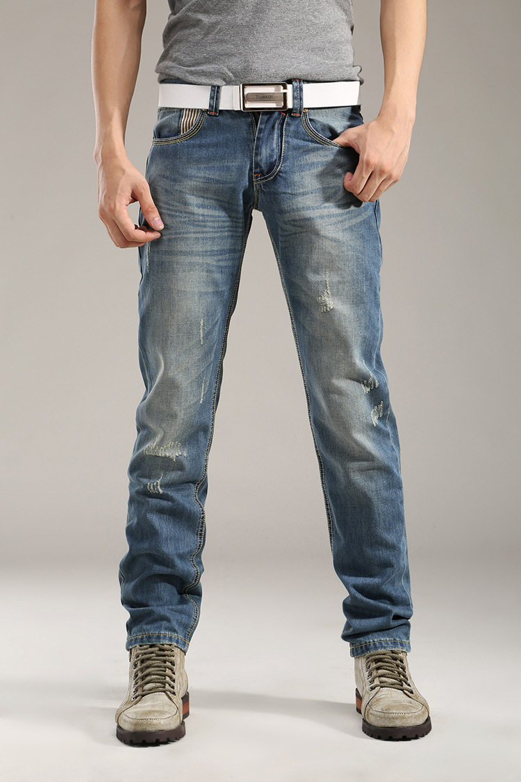 2013秋冬新款 猫须韩版牛仔裤男 新品发布 一件代发图片_6