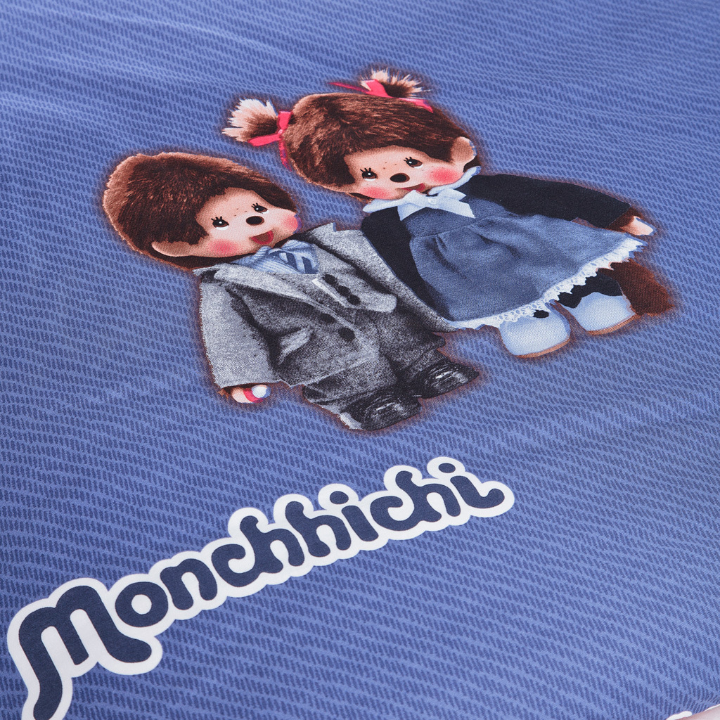 新款优质版全棉活性印花纯棉蒙奇奇四件套卡通床品 家纺特价批发