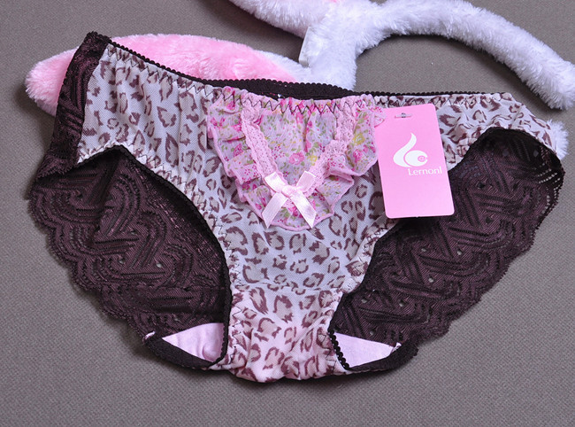 清仓特价女士低腰无痕蕾丝透明内裤 少女花边裤衩纯棉内裆