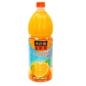 美之源果粒橙1.25l/瓶节日必备 cocacola包邮