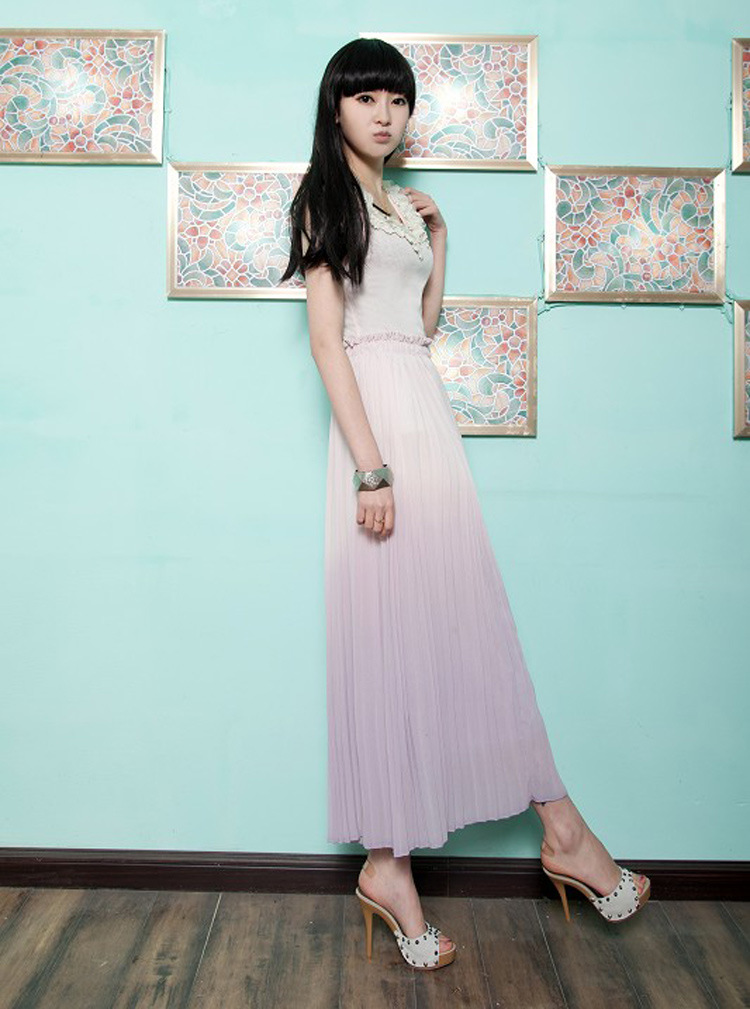 夏季女装时尚新款半身裙带抹胸 气质半身裙长裙图片_8