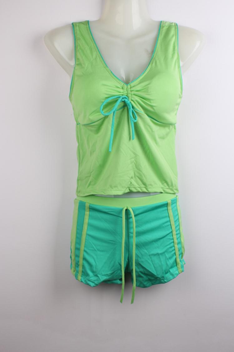 泳衣批发1888分体女式泳衣牛奶丝运动泳衣泳衣泳装背心泳装