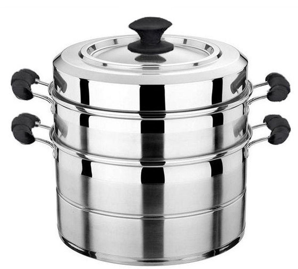 不锈钢复底直角蒸锅/不锈钢锅厂家/加厚复底【热销】