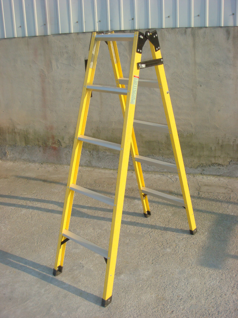 【优质全绝缘人字梯 耐压220v】价格,厂家,图片,梯子,郑州兴安电力