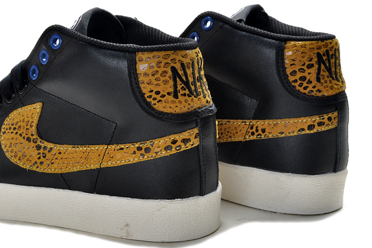 2013新款 陈冠希代言潮流包头高帮黑白蛇纹男鞋 编号482