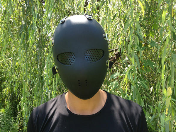 军迷野战装备第二代cs防冲防护防冲面具全脸面罩恐怖面具