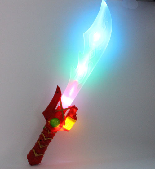 新款小鸟带投影灯闪光音乐刀 玩具批发 地摊发光热卖