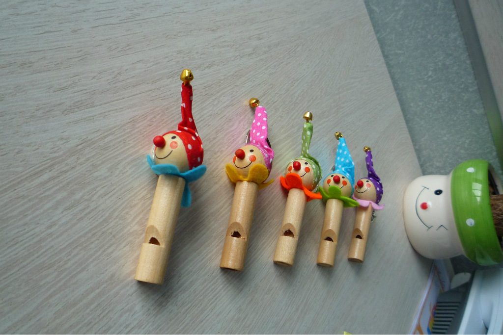 口哨 小丑造型口哨 婴幼乐器 宝宝爱