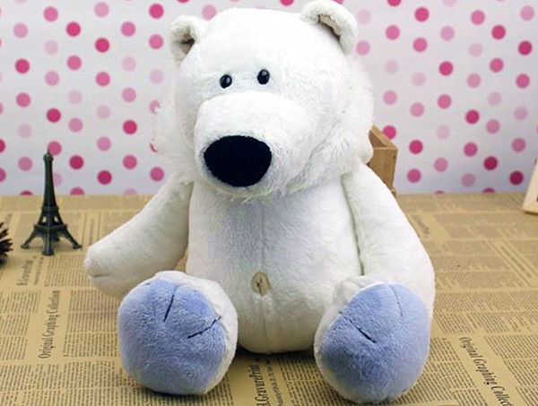 正品nici泰迪熊北极熊 批发毛绒玩具公仔