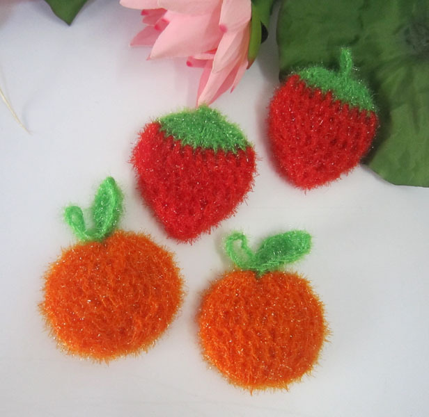 纯手工钩编手钩洗碗巾手钩百洁布