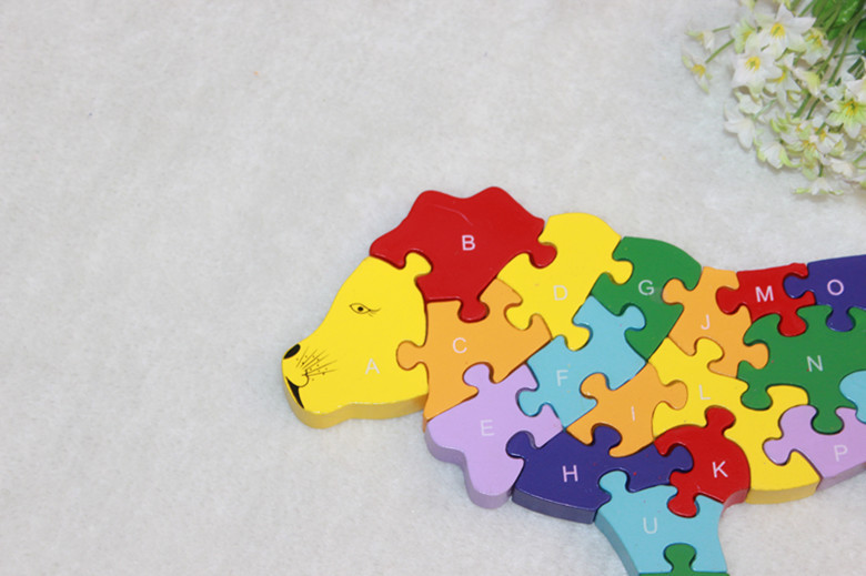 拼图 狮子智力拼图|益智动物拼图|拼图儿童 定制拼图 拼图玩具