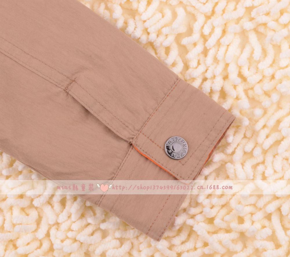 332603 2013秋装新款童装外贸原单男童工装风衣