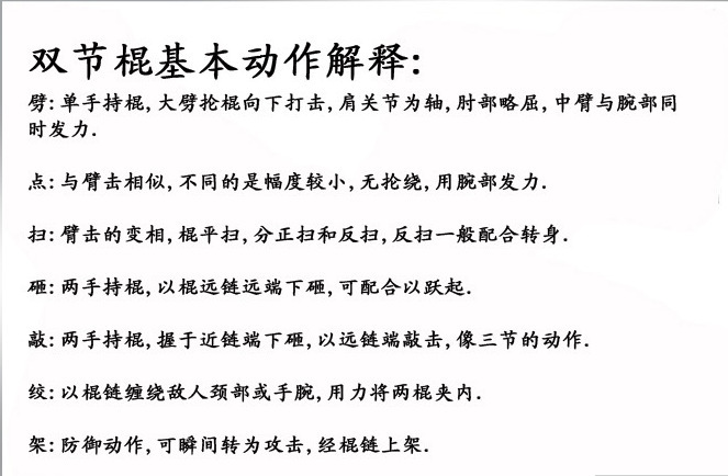 不锈钢双截棍二节棍双节棍实战训练二用短棍防身武器