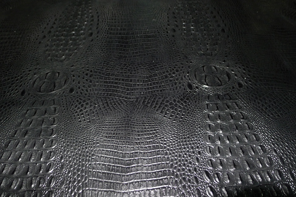 原料辅料,初加工材料 纺织皮革原料辅料 皮革 人造毛皮 鳄鱼纹牛二层