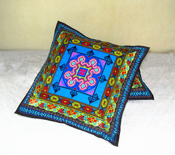 凤凰古城红凤凰毛线十字绣沙发坐垫抱枕靠垫