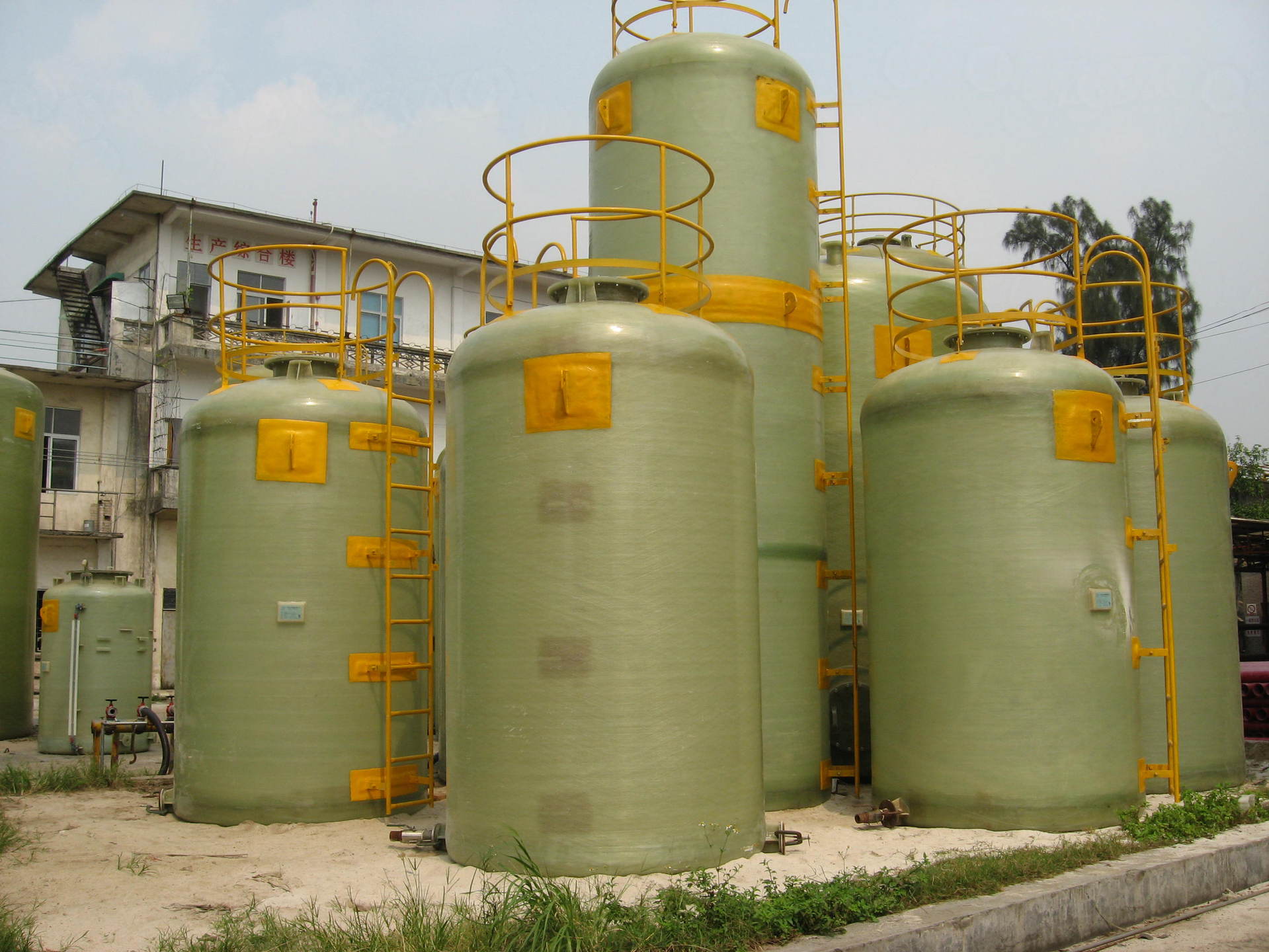 盐酸罐玻璃钢酸碱罐玻璃钢发酵罐