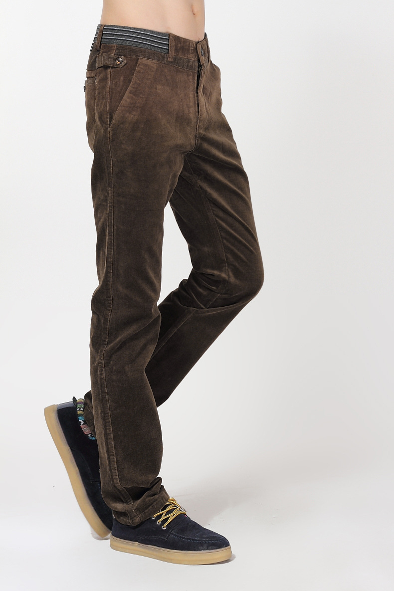 秋冬条绒男装男士灯芯绒男裤休闲长裤男士休闲裤男 批发 代发男裤