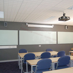 豪华型玻璃白板 装饰玻璃白板 磁性玻璃白板 会议室写字板 可订做