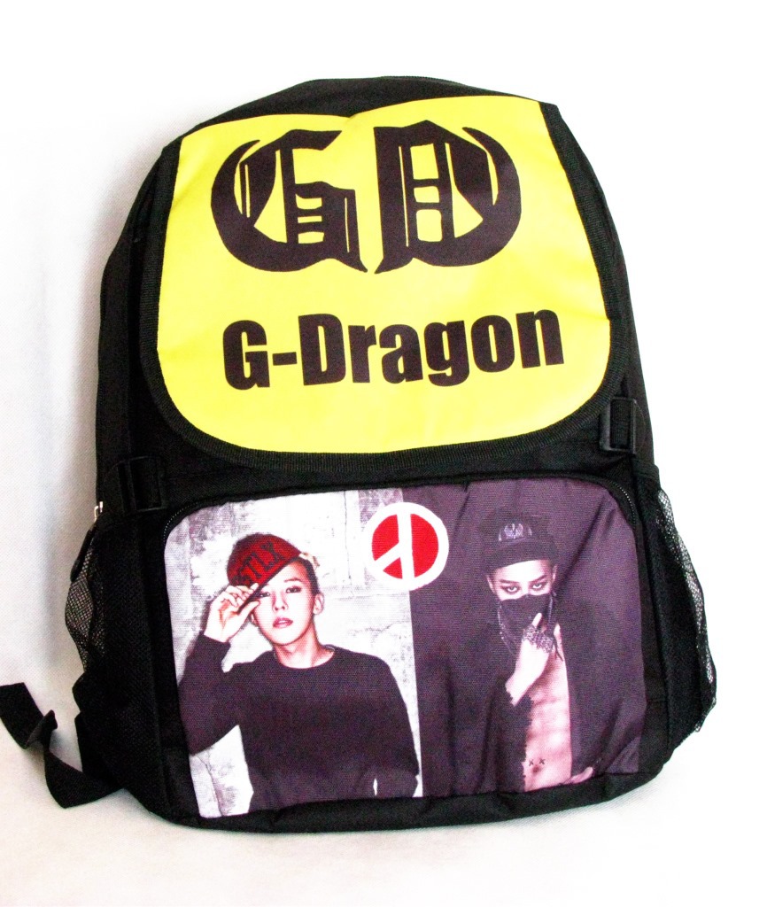 小额批发 gd权志龙背包 休闲包 应援周遍 饭饭必备