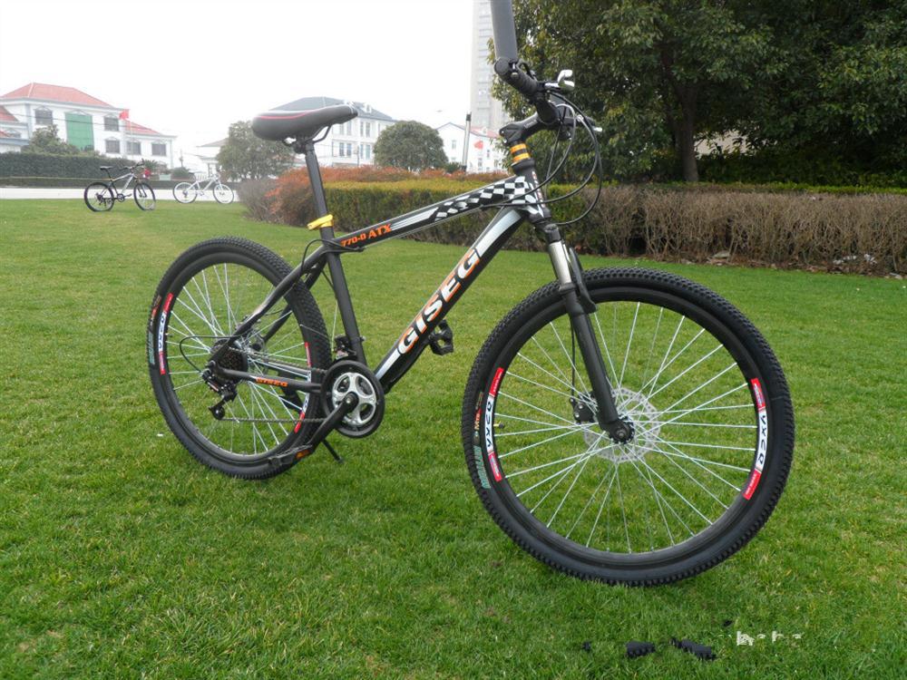 厂家批发久牛26寸21速牛角公路越野变速山地自行车非普通单车