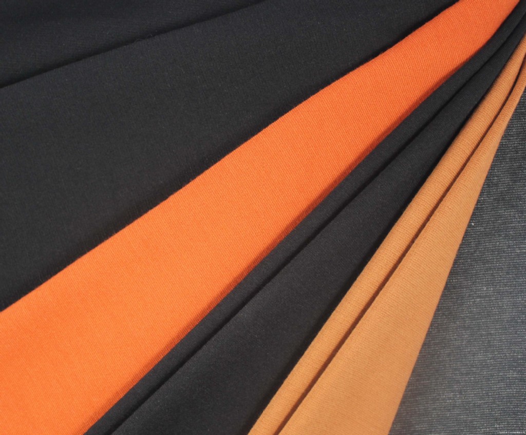 t/r弹力针织罗马布 罗马面料 双面针织布 打鸡布现货