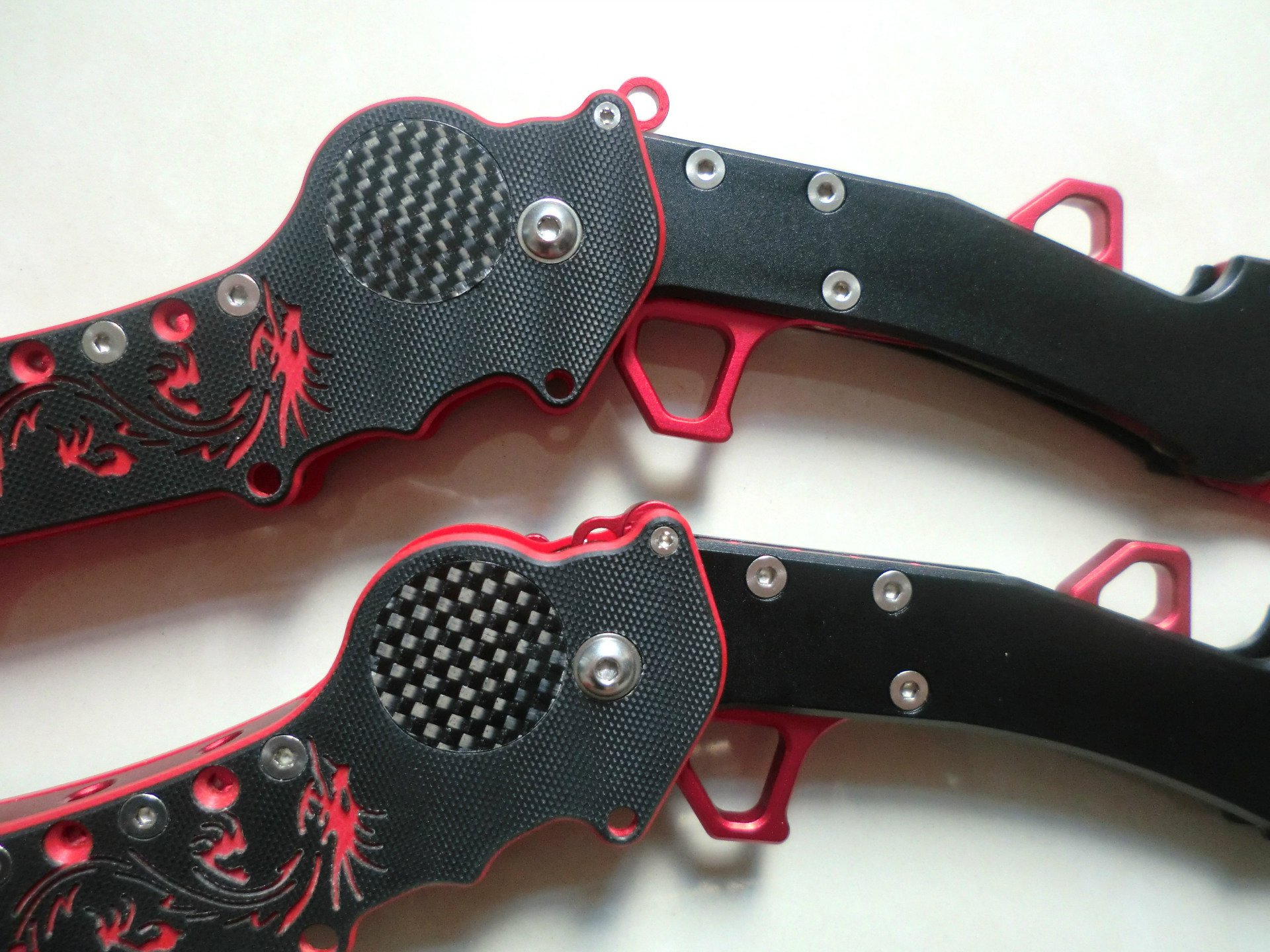 新款可雕刻图案]折叠控鱼器/雕龙控鱼器/碳纤控鱼器/控鱼钳