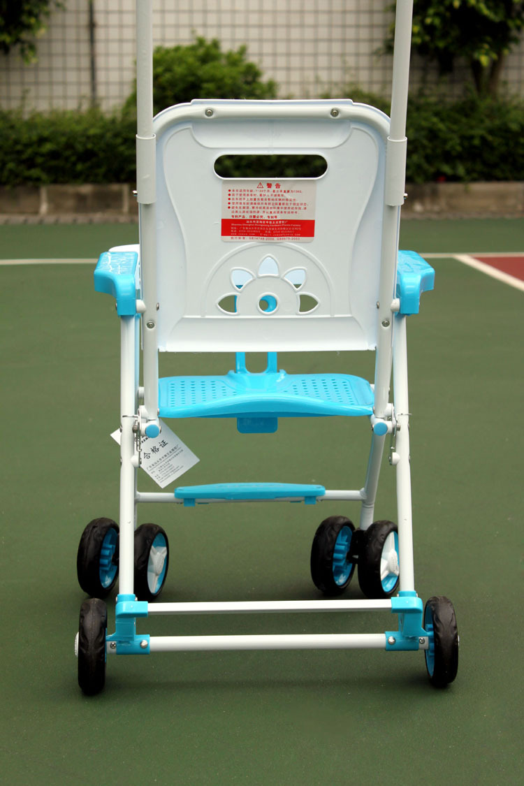 厂价直销清爽宝宝坐椅 儿童推车可坐 清凉可转向带餐盘带蓬推椅图片