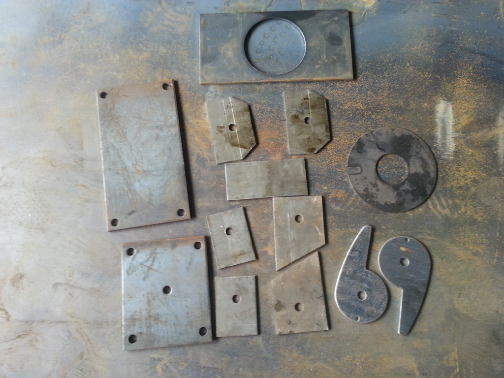 自制 单管小吊机 滑轮