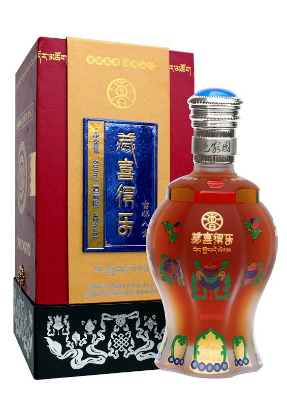      本公司推出藏喜得乐吉祥八宝系列养身酒