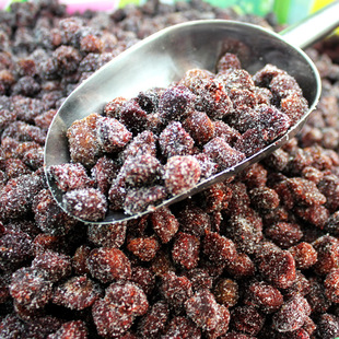 来俩份 雪花白砂糖杨梅 低糖杨梅干 厂家直销特价零食 250g