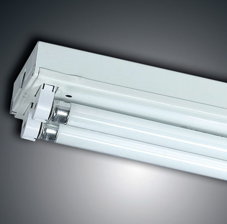 fsl佛山照明汾江车间工厂生产线专用t5单双管支架灯日光灯