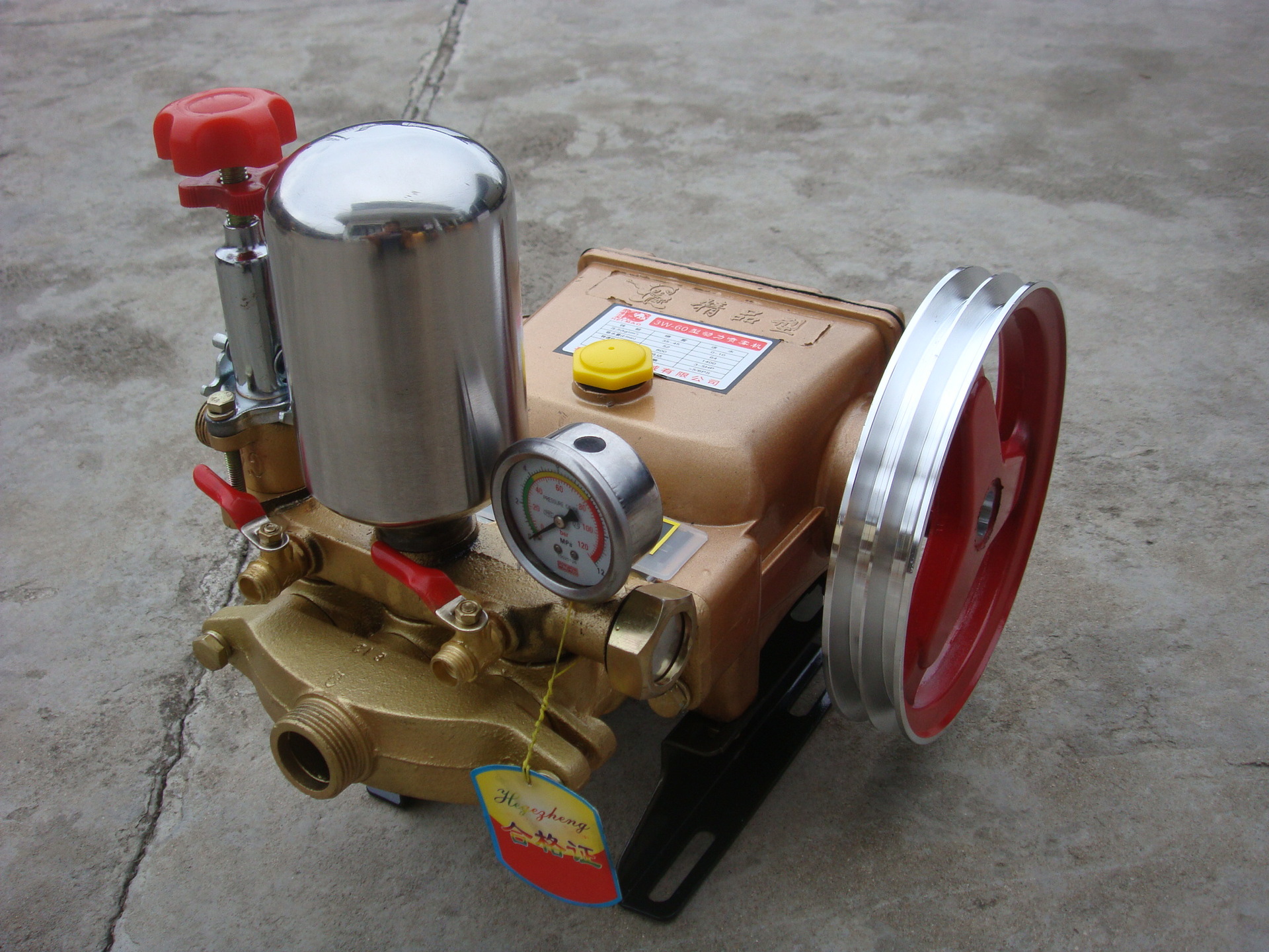 免加黄油xm60型三缸柱塞泵/农用超高压机动喷雾器打药机喷农药泵