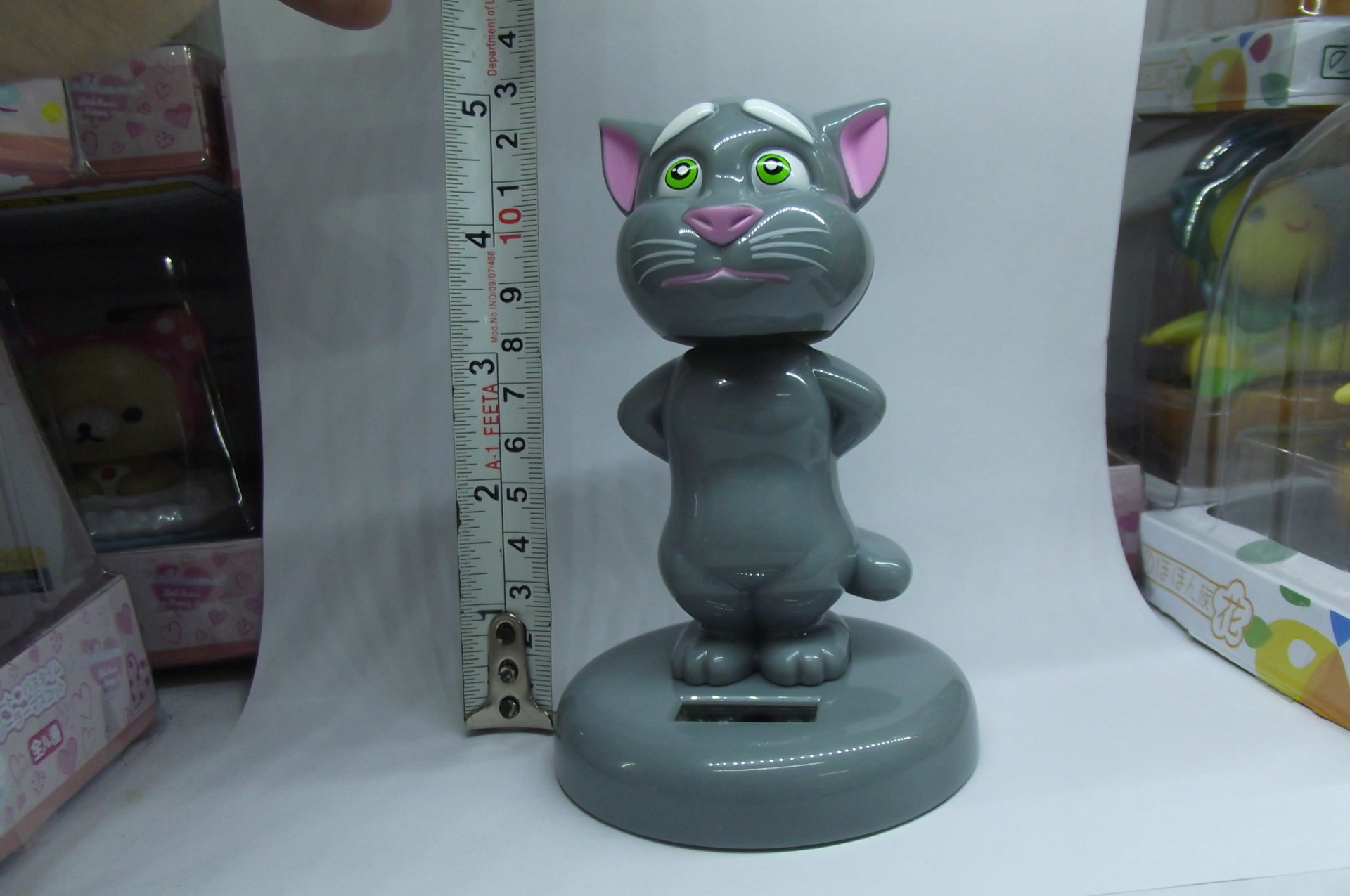 新款tom猫太阳能/太阳能点头汤姆猫/车饰批发