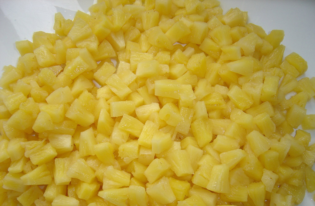 食品,饮料 薯豆蔬菜水果制品 果肉,粉,原浆 抗冻菠萝粒 图集