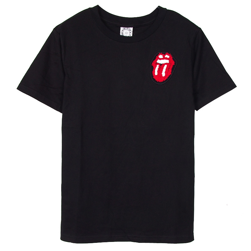 2013夏季新款情侣装chromehearts克罗心 红舌头 短袖显瘦修身t恤