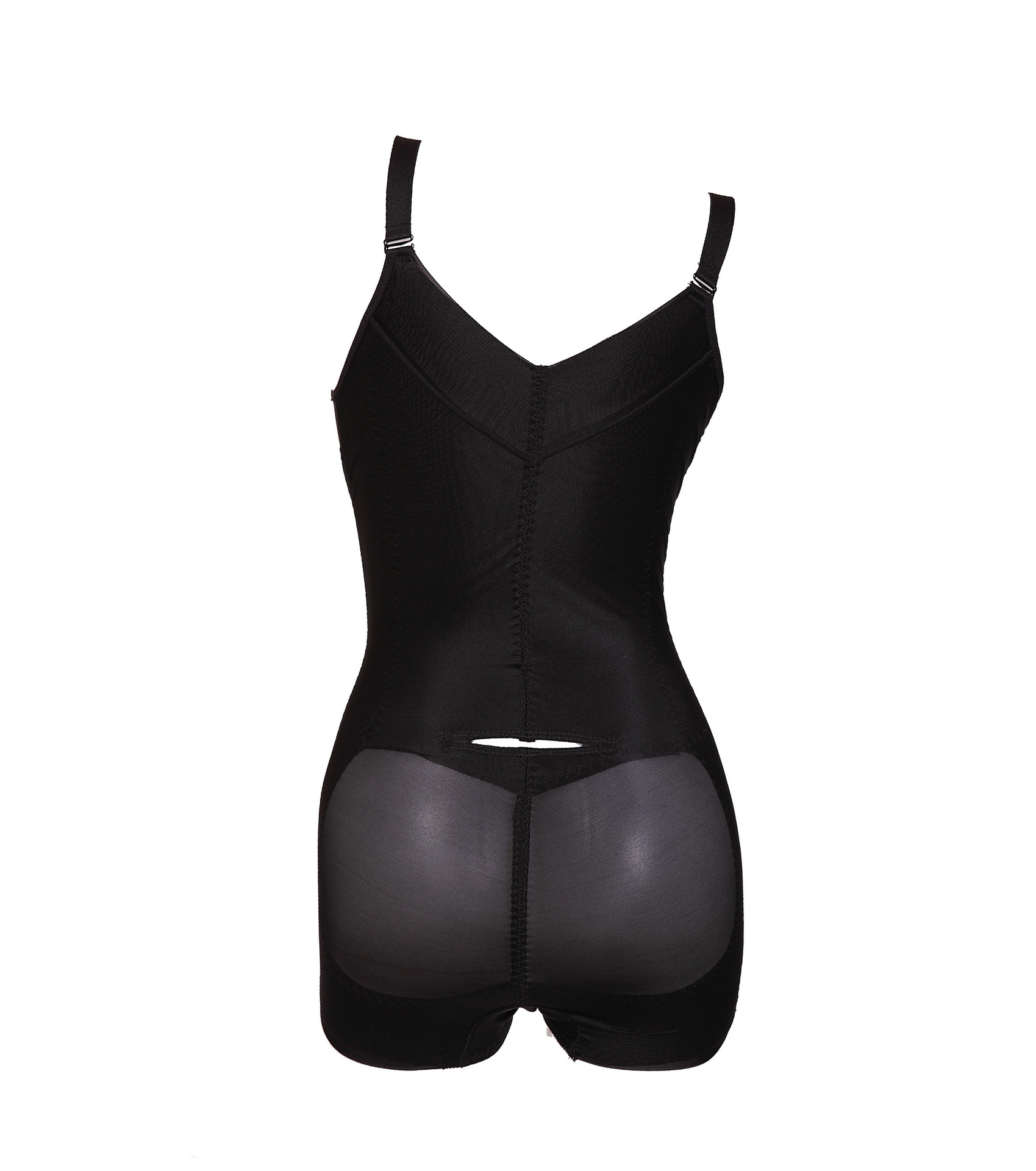 厂家新货批发供应 深睐专业时尚美体内衣 轻压光面无痕平角连体衣