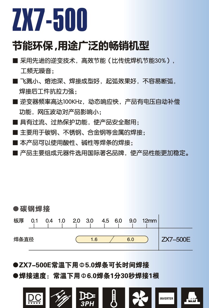 精品热销 兰博逆变直流手工弧焊机zx7-500图片_5