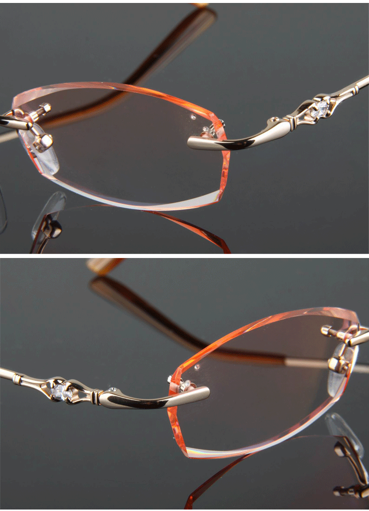 女款 纯钛镜架 高贵典雅 非主流 707】 - 框架眼镜 - 北极网