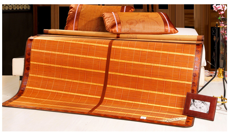 竹炭席100%天然竹席双人夏季凉席套件 批发】价格,批发,供应商厂家