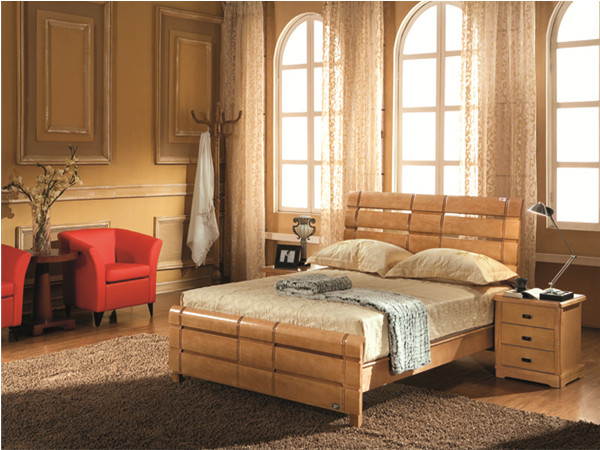 家居用品,母婴,玩具 家具 床类 龙翔品牌实木床 前锋dt8315 现代简约